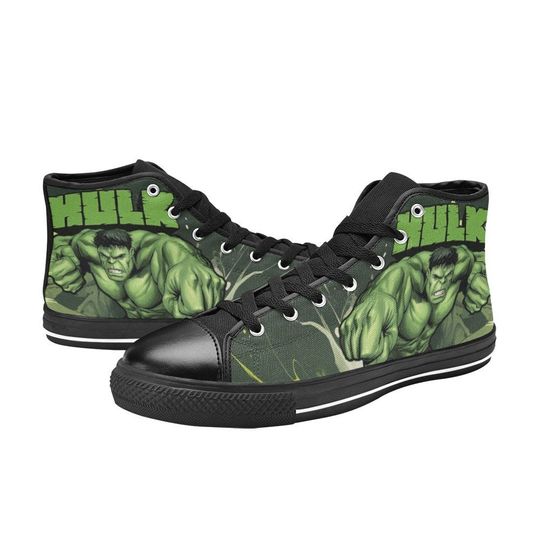 Discover Hulk High Top Shoes Sneakers, Personalized Custom Kids, and Adult