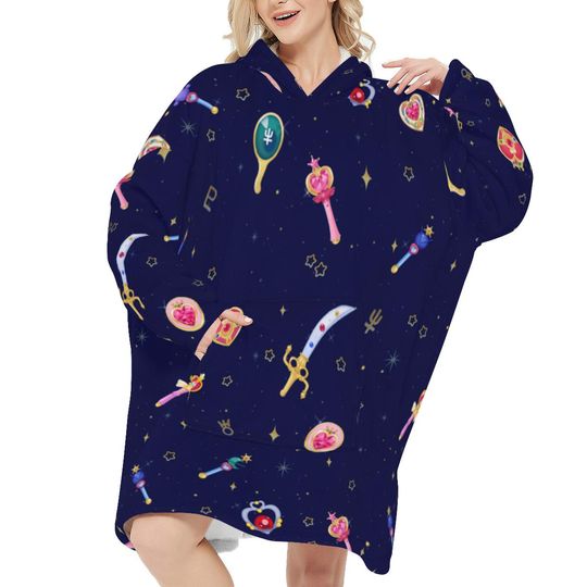 Discover Sailor Moon Blanket Hoodies, Birthday Gifts