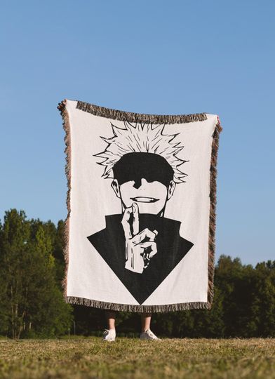 Discover Jujutsu Satoru Anime Blanket