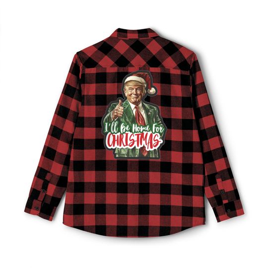 Discover Trump Christmas Flannel Shirt