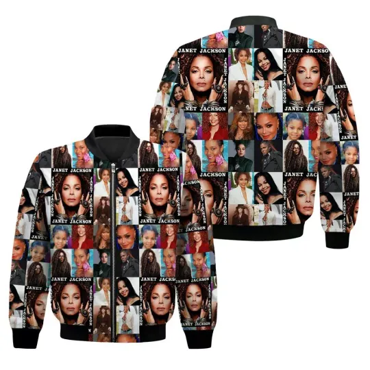 Discover Janet Jackson Bomber Jacket
