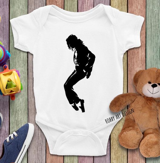 Discover Michael Jackson Baby Onesie, Toodler Shirt