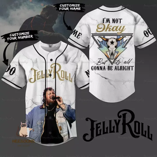 Discover Jelly Roll Baseball Jersey