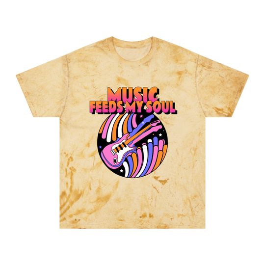 Discover Music Lover ~ Unisex Color Blast T-Shirt