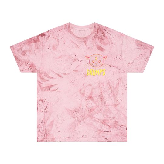 Discover Grumps Cat Pink Te Dye Unisex Color Blast T-Shirt