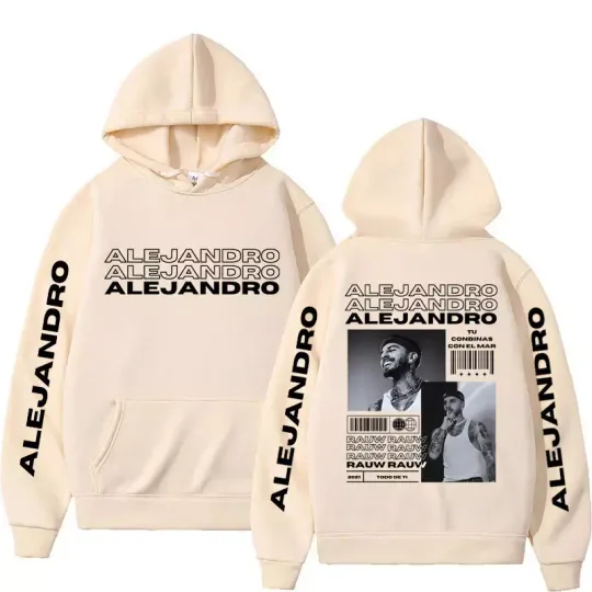 Discover Singer Rauw Alejandro Album Todo De Ti 3D Hoodie