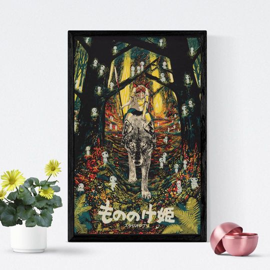 Discover Princess Mononoke Printable Movie Poster