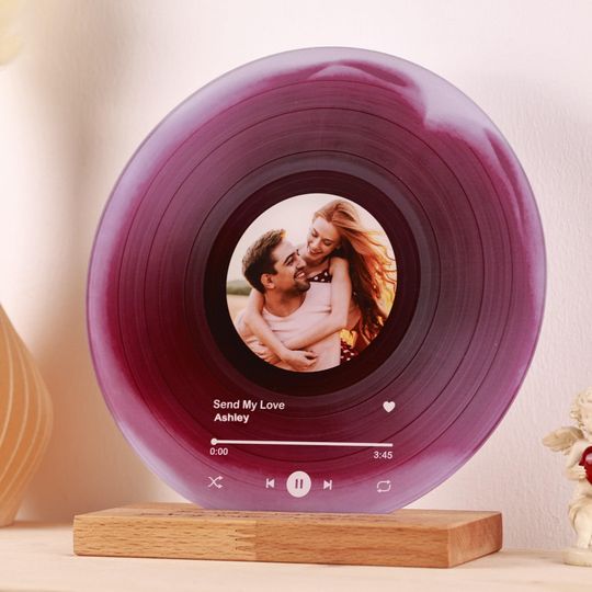 Discover Personalized Song Record - Unique Gift for Birthdays or Anniversaries