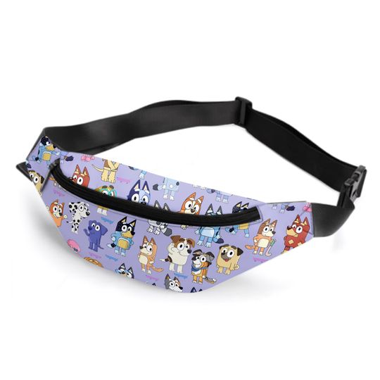 Discover Blue Dog Jumbo Fanny Pack - Chili, Bandit