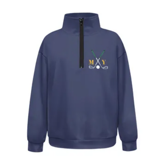 Discover Golf Personalized Quarter Zip Pullover Sweatshirt - Personalized Golf Gift