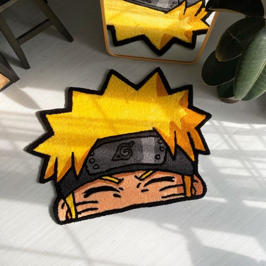 Discover Handmade Custom Cartoon Anime Tufted Rug