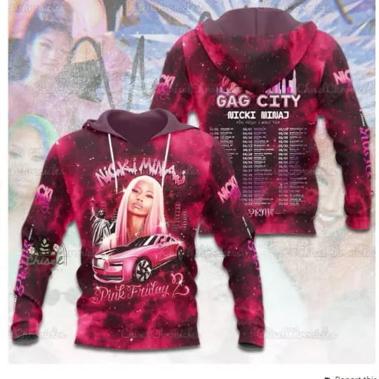 Discover Nicki Minaj Hoodie 3d -cool hoodie 3d