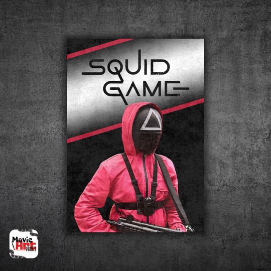 Discover Squid Cosplay Themed Poster, Squid Cosplay, Tv Series