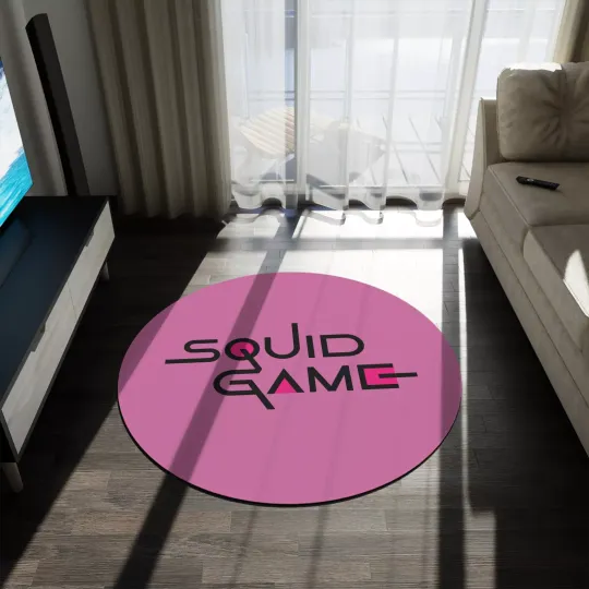 Discover Squid Cosplay Round Rug