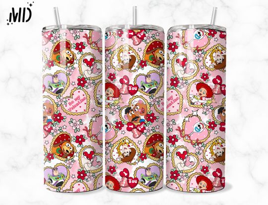 Discover Valentines Day Tumbler - Story Friends Tumbler Wrap