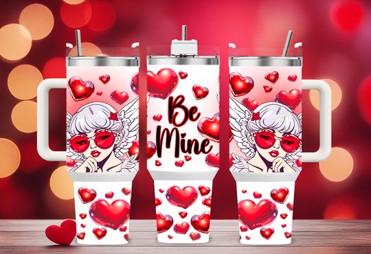 Discover Valentines 40oz Tumbler, Be Mine Tumbler 40oz