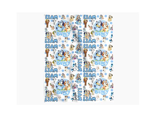 Discover Custom Stich Fleece Blanket