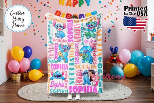 Discover Custom Cartoon Blanket For Boy and Girl