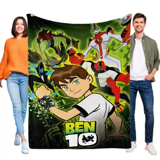 Discover Ben 10 Fleece Blanket