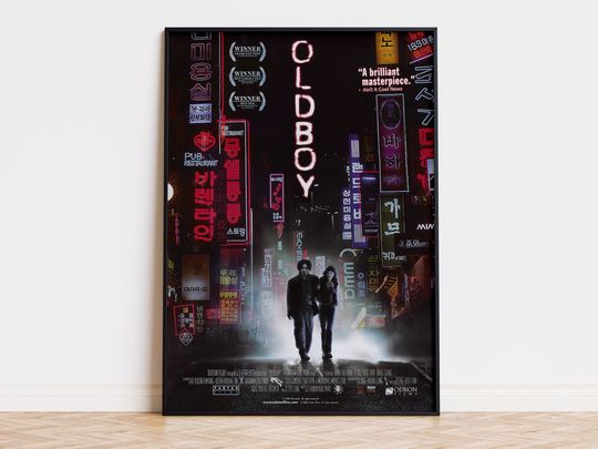 Discover Oldboy - Movie Poster | Digital Download | High Quality Ready To Print