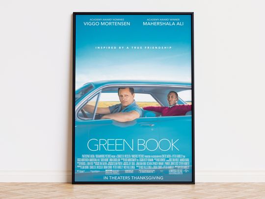 Discover Green Book - Movie Poster | Digital Download | High Quality Ready To Print
