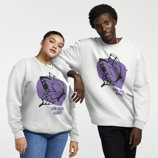 Discover bad idea right? Pullover Sweatshirt