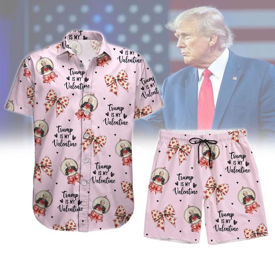 Discover Trump Valentine's Day Hawaiian Shirt