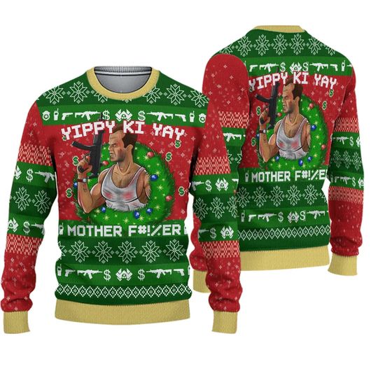 Discover Die Hard Band Ugly Christmas Sweater Best Xmas