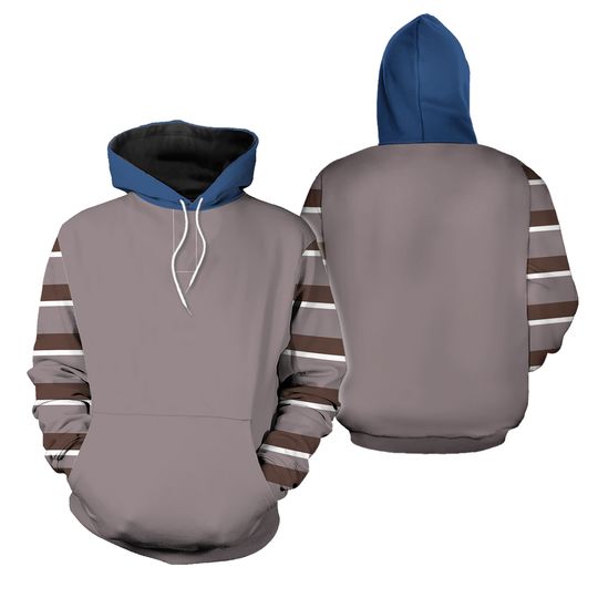 Discover 3D Hoodie Cosplay Pullover Jacket Ticci Toby Cosplay Creepypasta Long Sleeve