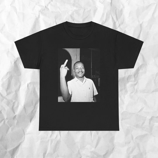 Discover Martin Luther King Unisex Tee, MLK Meme Shirt, Funny Civil Rights Tee, Activist Cotton T-Shirt