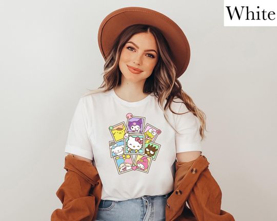 Discover Kitty Shirt  Matching Shirt, Hello Cat Shirt, Kawaii Shirt, Kitty Group Shirt, Hello Cat Birthday Shirt