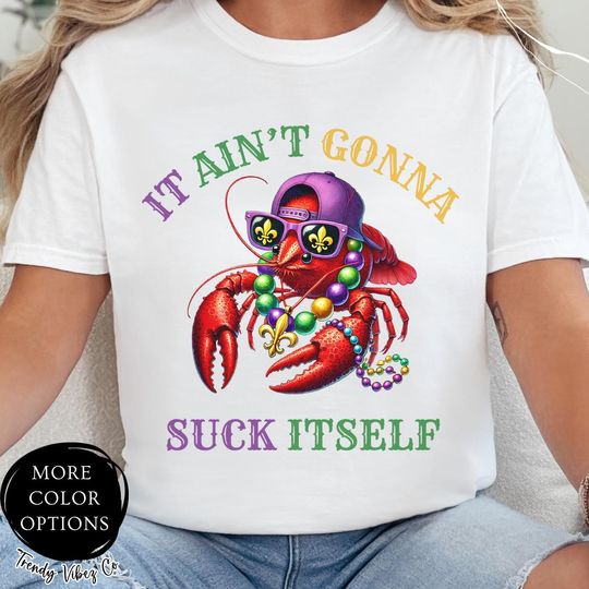 Discover It Ain't Gonna Suck Tshirt, Mardi Gras Carnival Shirt, Women Mardi Gras Costume