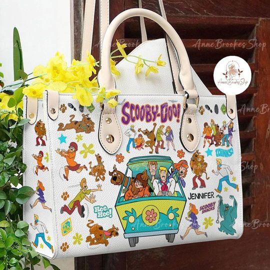 Discover Scooby Doo Leather Handbag, Scooby Cartoon Handbag
