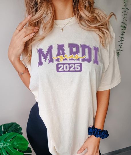 Discover Mardi Gras 2025 Shirt, Mardi Gras Clothing, New Orleans Shirt
