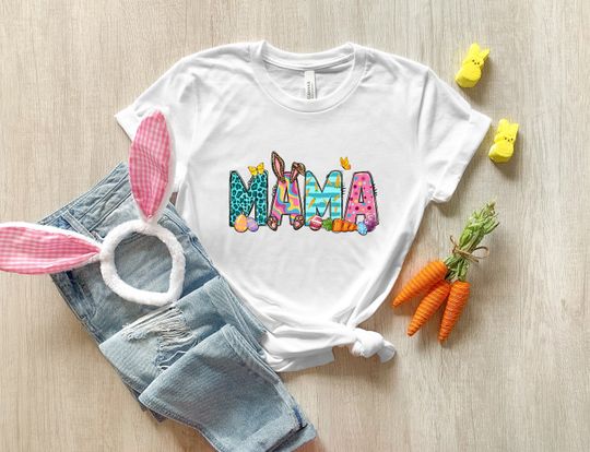 Discover Mama Bunny and Baby Bunny Shirt