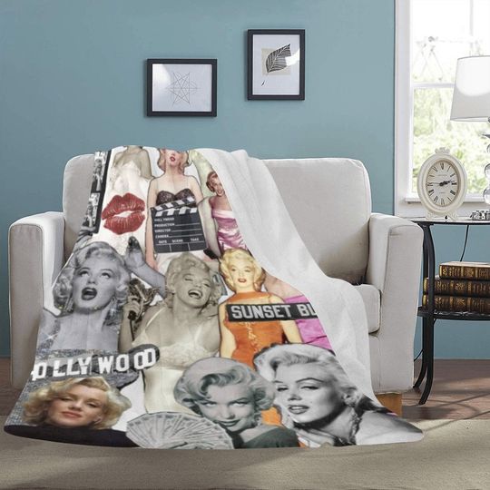 Discover Marilyn Monroe Blanket Throw Birthday Gifts