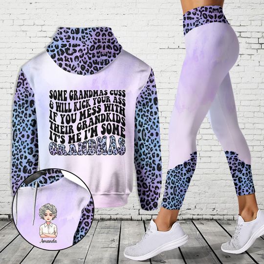 Discover Some Grandmas - Personalized Mother's Day Grandma Hoodie and Leggings