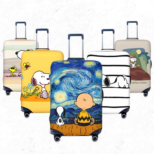 Discover SnoLuggage Cover  Stylish and Protective Suitcase Cover