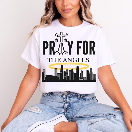 Discover Pray for LA California Wildfires T-Shirt, Support Wildfire T-Shirt