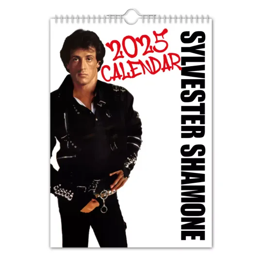 Discover Sylvester Shamone 2025 Calendar - Birthday Gifts - Gift Idea