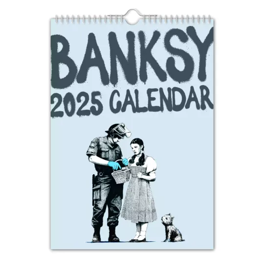 Discover Banksy 2025 Calendar - Art - Creative - Birthday Gifts - Christmas Gifts