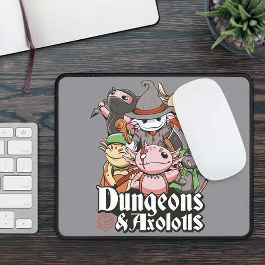 Discover Dungeons and Axolotls Mouse Pad,  Computer Accessories