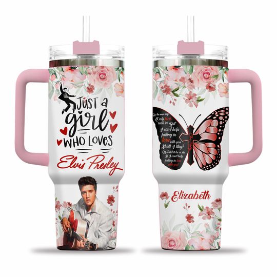 Discover Elvis Presley Custom Tumbler - 40oz Gift