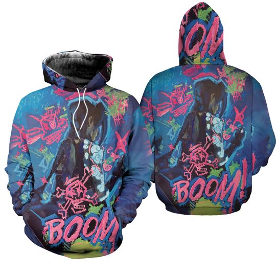 Discover Popular Anime Arcane League Jinx Hoodies 3D Printing Men/Women Cartoon Tracksuit Hoodie