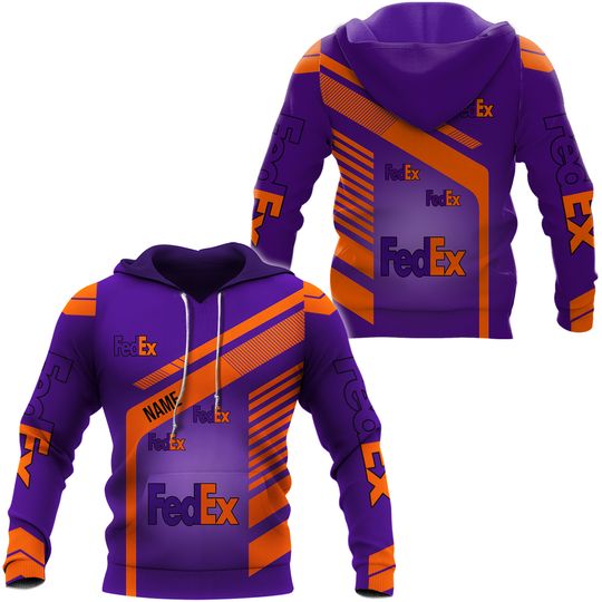 Discover Personalized Fedex Purple Custom Full Print 3d Hoodie