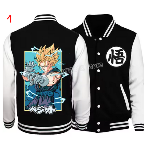 Discover Dragon Ball Goku Men Clothes Fashion Baseball Jacket