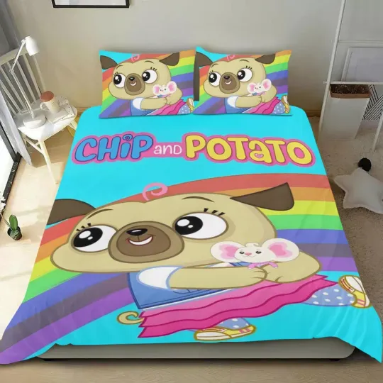 Discover Chip and Potato Bed Duvet Cover Bedding Sets