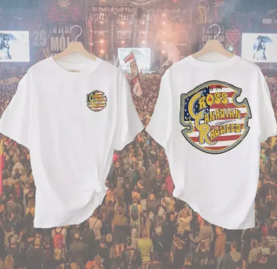 Discover Cross Canadian Ragweed Music Tour 2025 White T-Shirt