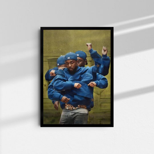 Discover Kendrick Lamar Poster - GNX Album Poster - Kendrick Lamar Wall Art