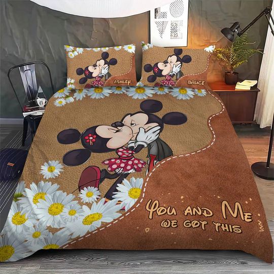 Discover You and Me We Got This Personalized Bedding Set for Couple